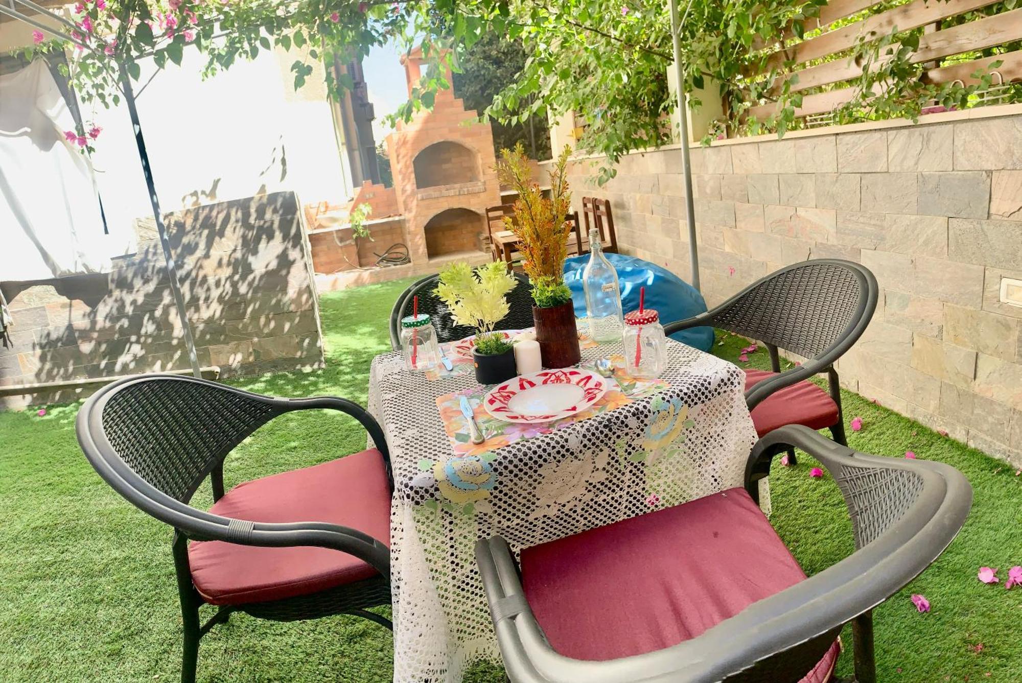 Apartment With A Private Garden In New Kairo Exterior foto